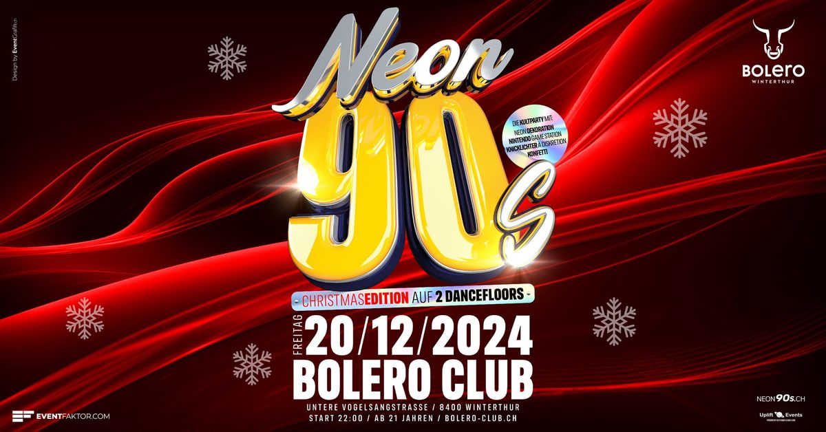 Neon 90s - Christmas Edition - Die 90er Party in Winterthur!