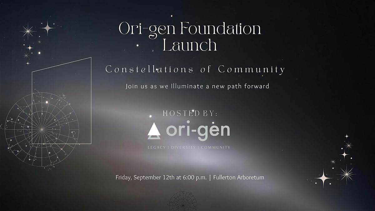 The Ori-gen Foundation Launch