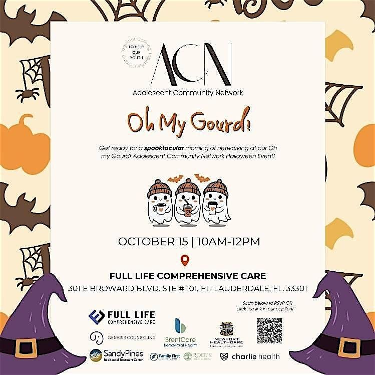 Oh my Gourd! Adolescent Community Network Halloween Networking Event