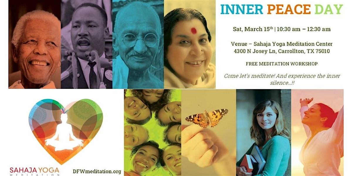 Join us to celebrate Inner Peace Day