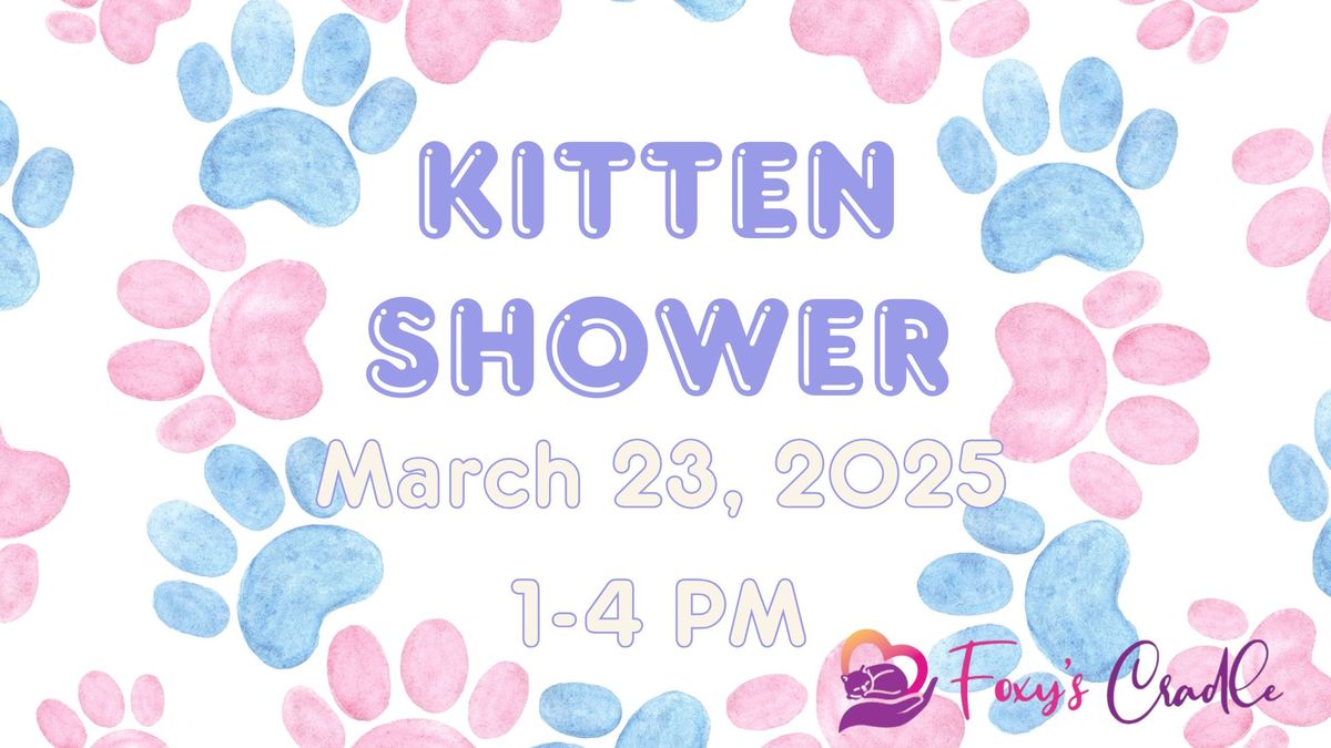 Kitten Shower