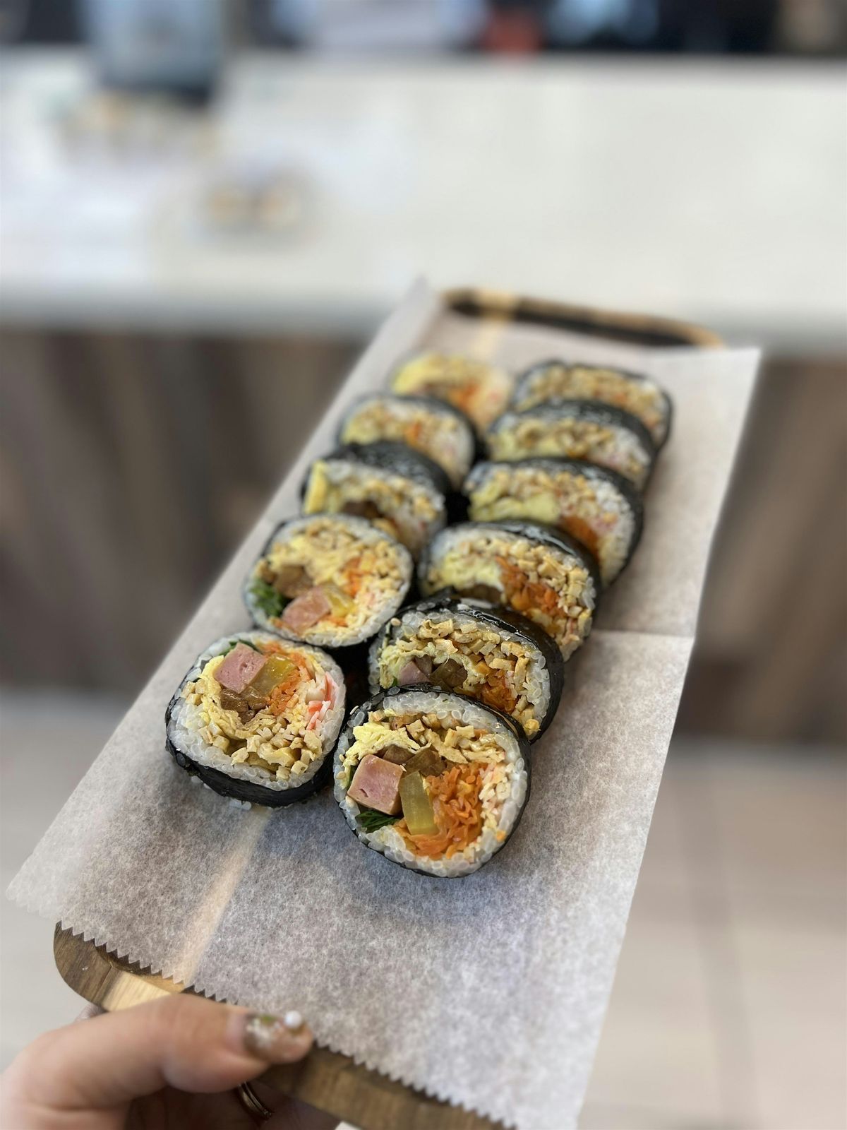 Gimbap (Korean Roll) Making Class