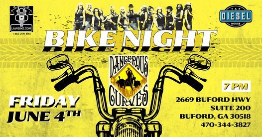 1st Friday Bike Night w\/Dangerous Curves!!