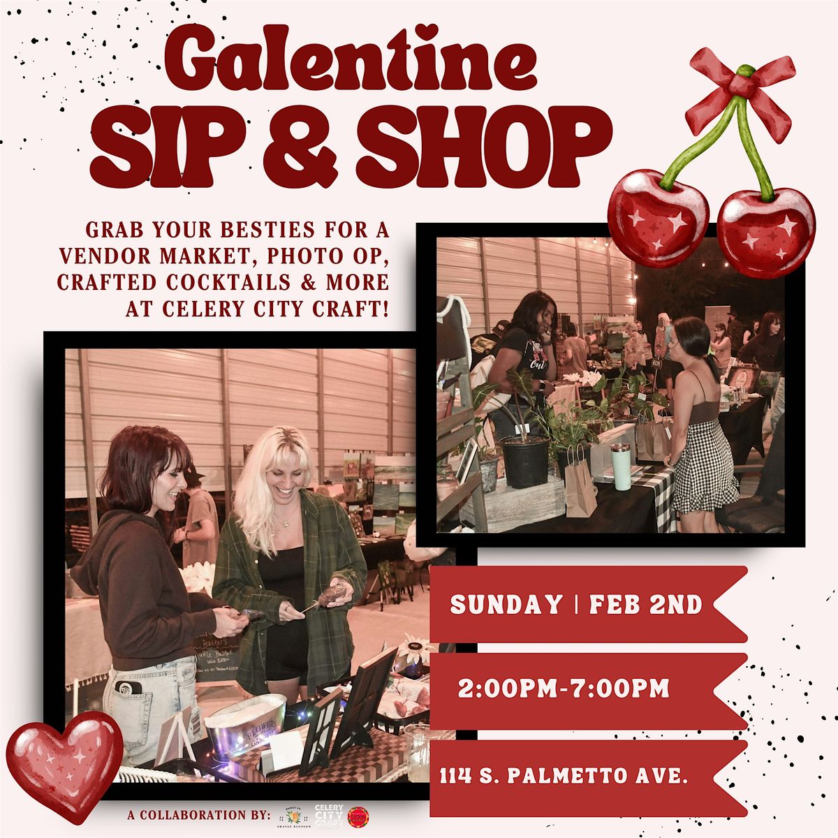 Galentine Sip & Shop at Celery City Craft