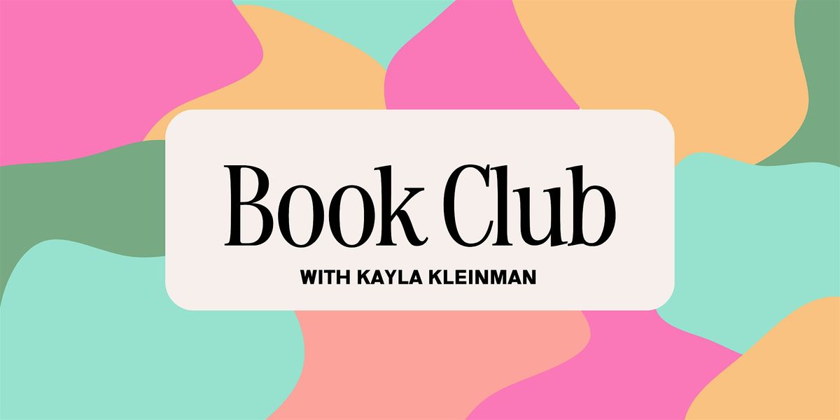 Silly Little Book Club w\/ Kayla Kleinman - 10\/27