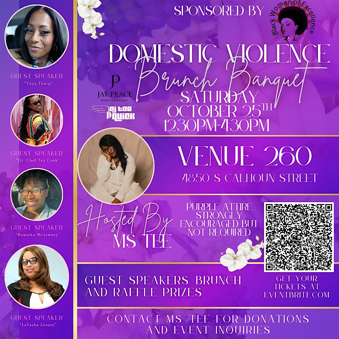 Domestic Violence Awareness Brunch Banquet
