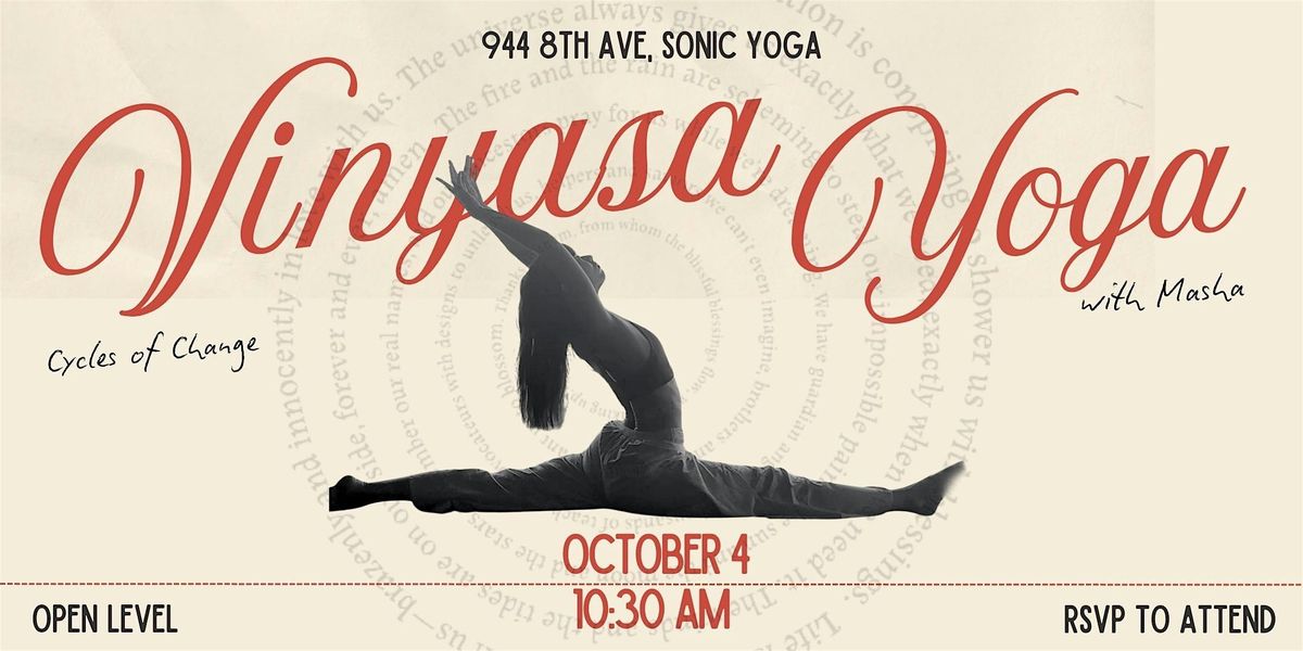 Vinyasa Yoga with Masha - Cycles of Change