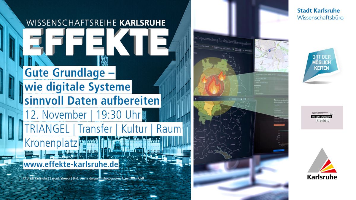 EFFEKTE im November: Gute Grundlage \u2013 wie digitale Systeme sinnvoll Daten aufbereiten