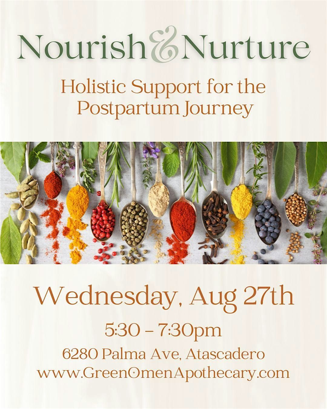Nourish & Nurture: Holistic Support for the Postpartum Journey