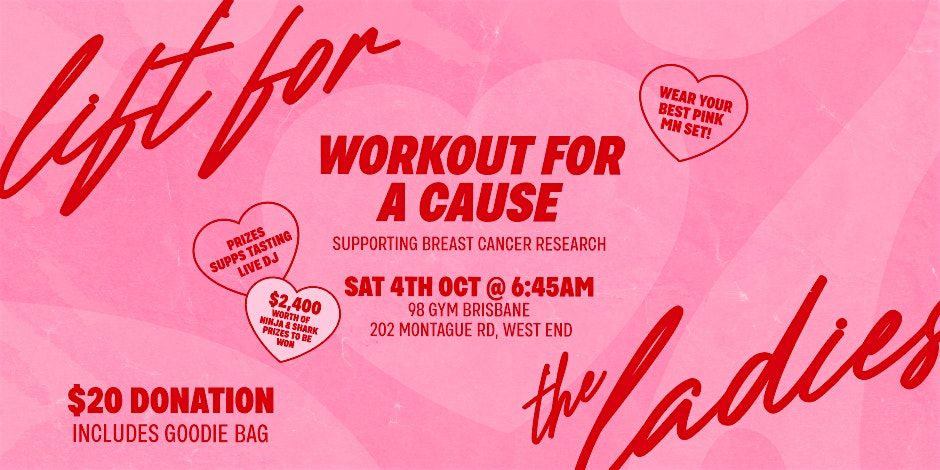 MN x 98 Gym Brisbane: Lift for the Ladies
