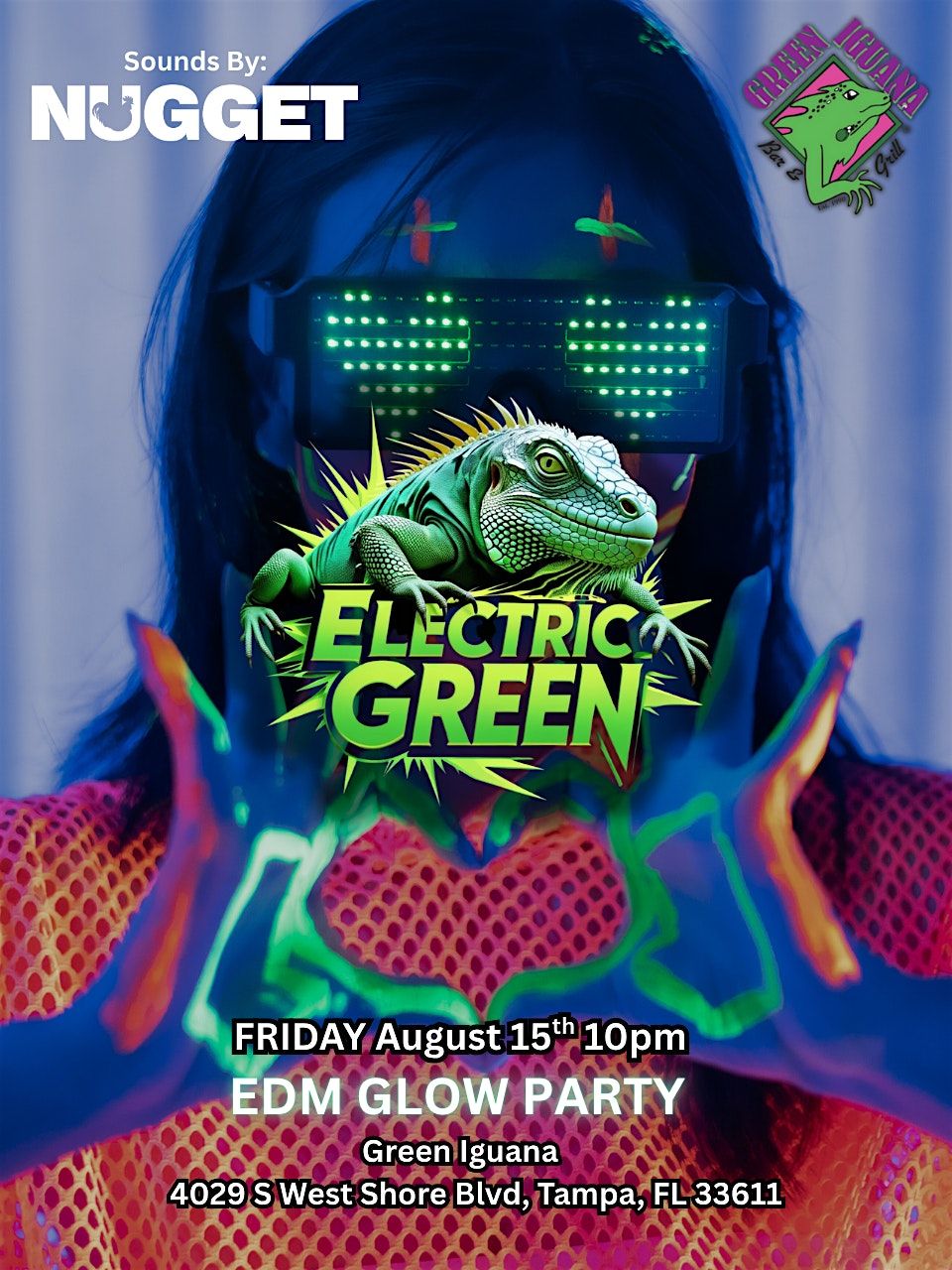 EDM at a Neighborhood bar?! - Green Iguana South Tampa