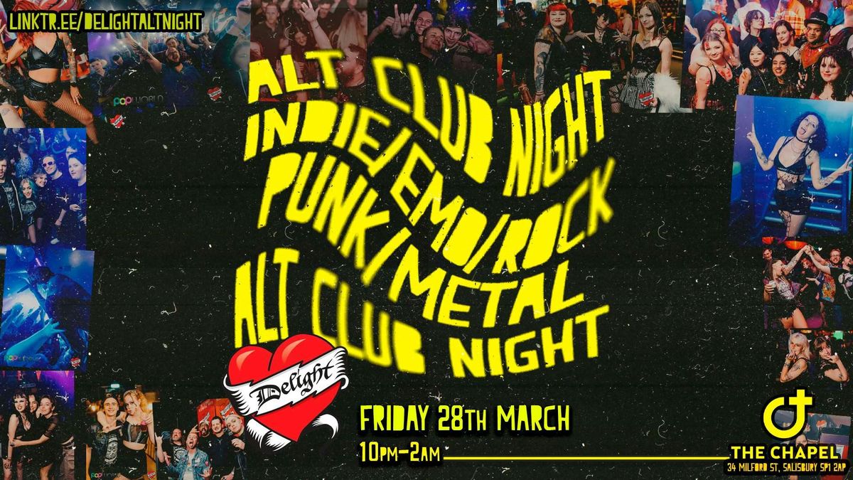 Delight Salisbury: Friday Night Alt Takeover \u2013 29th March