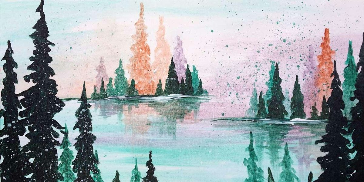 Watercolor Woodlands - Paint and Sip by Classpop!\u2122