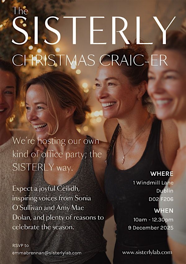 The SISTERLY Christmas Craic-er