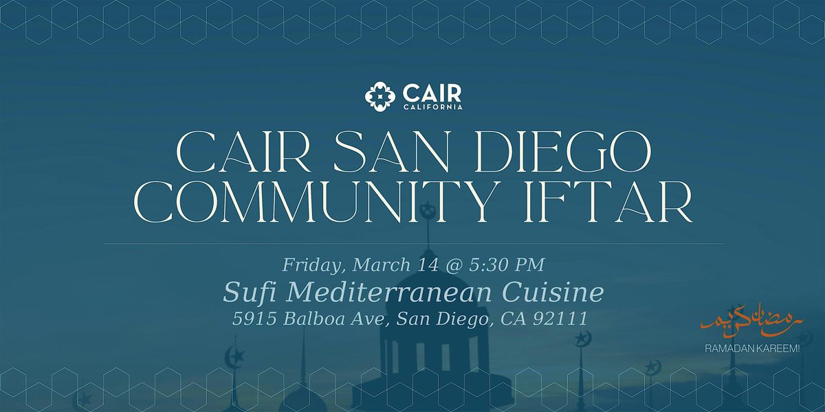 CAIR San Diego Community Iftar