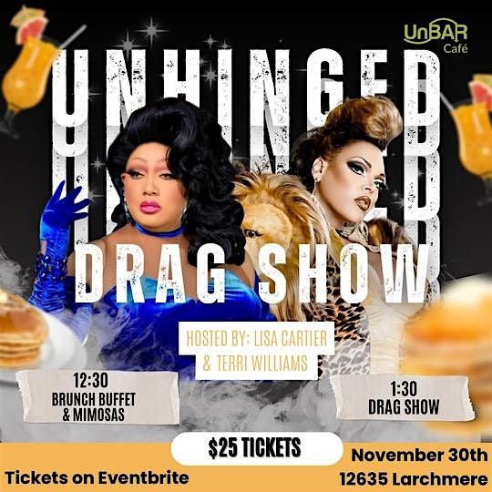 UnHinged Drag Show and Brunch