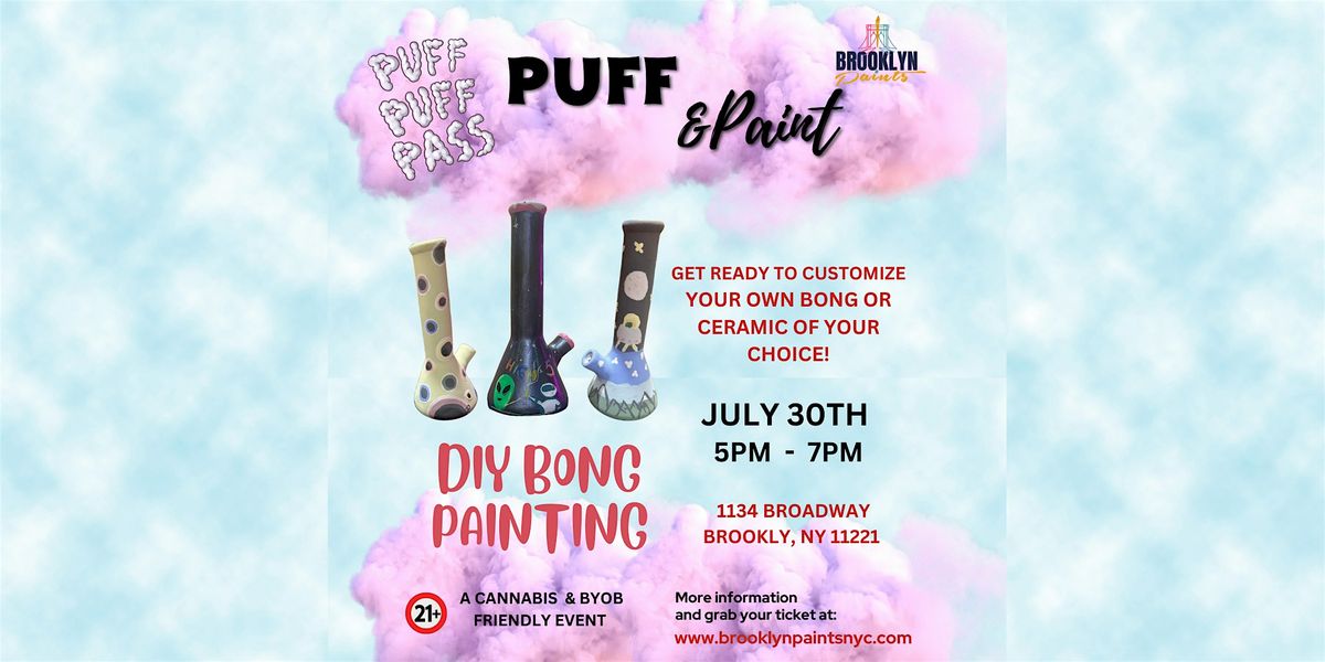 Puff & Paint: Customize Your Own Ceramic Bong