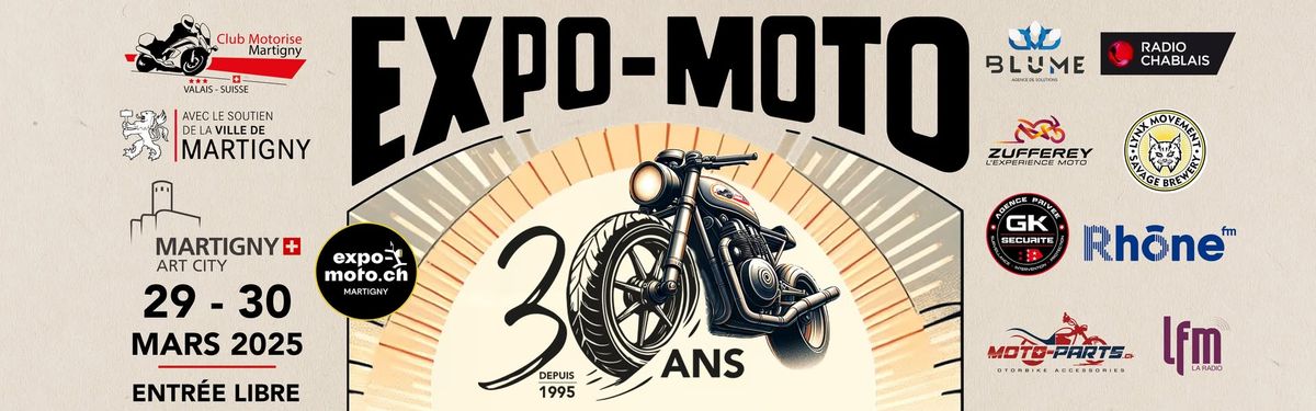 Expo-Moto Martigny | 30 Ans