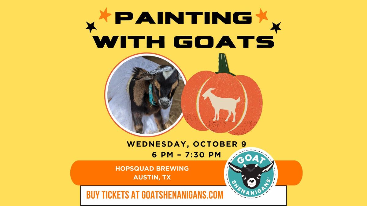 Painting with Goats (Austin)