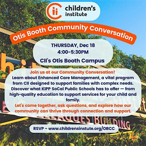 Community Conversation at CII's Echo Park\/HiFi Campus - 12\/18\/25