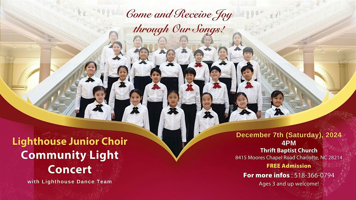 Lighthouse Junior Choir Community Light Concert