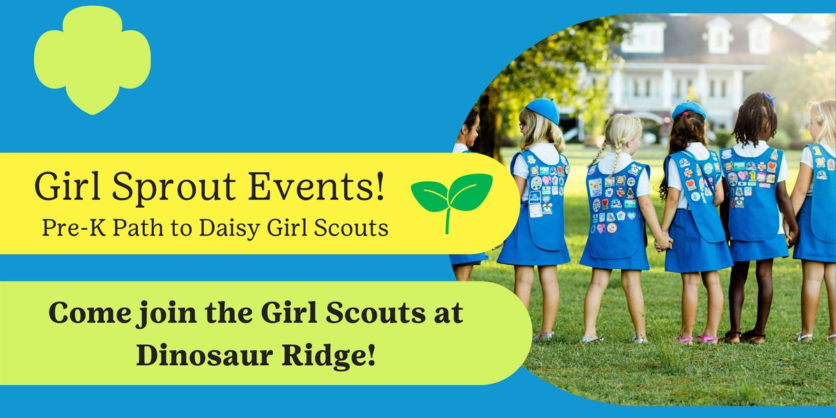 Girl Scouts at Dinosaur Ridge