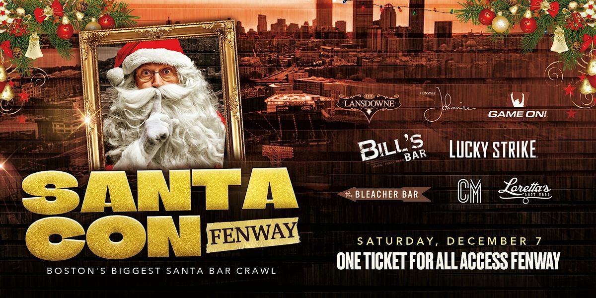 SantaCon Fenway: Boston's Biggest Santa Bar Crawl