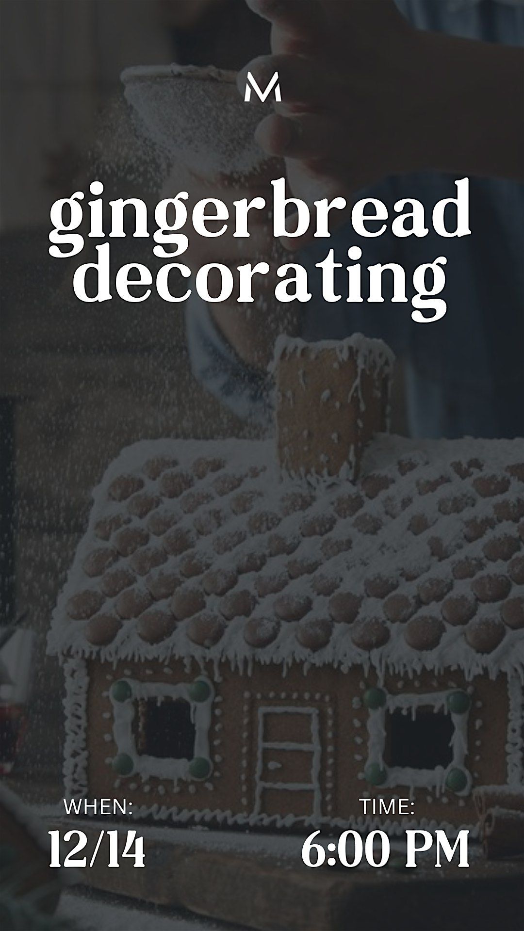 Gingerbread Decorating Night at The Mercantile