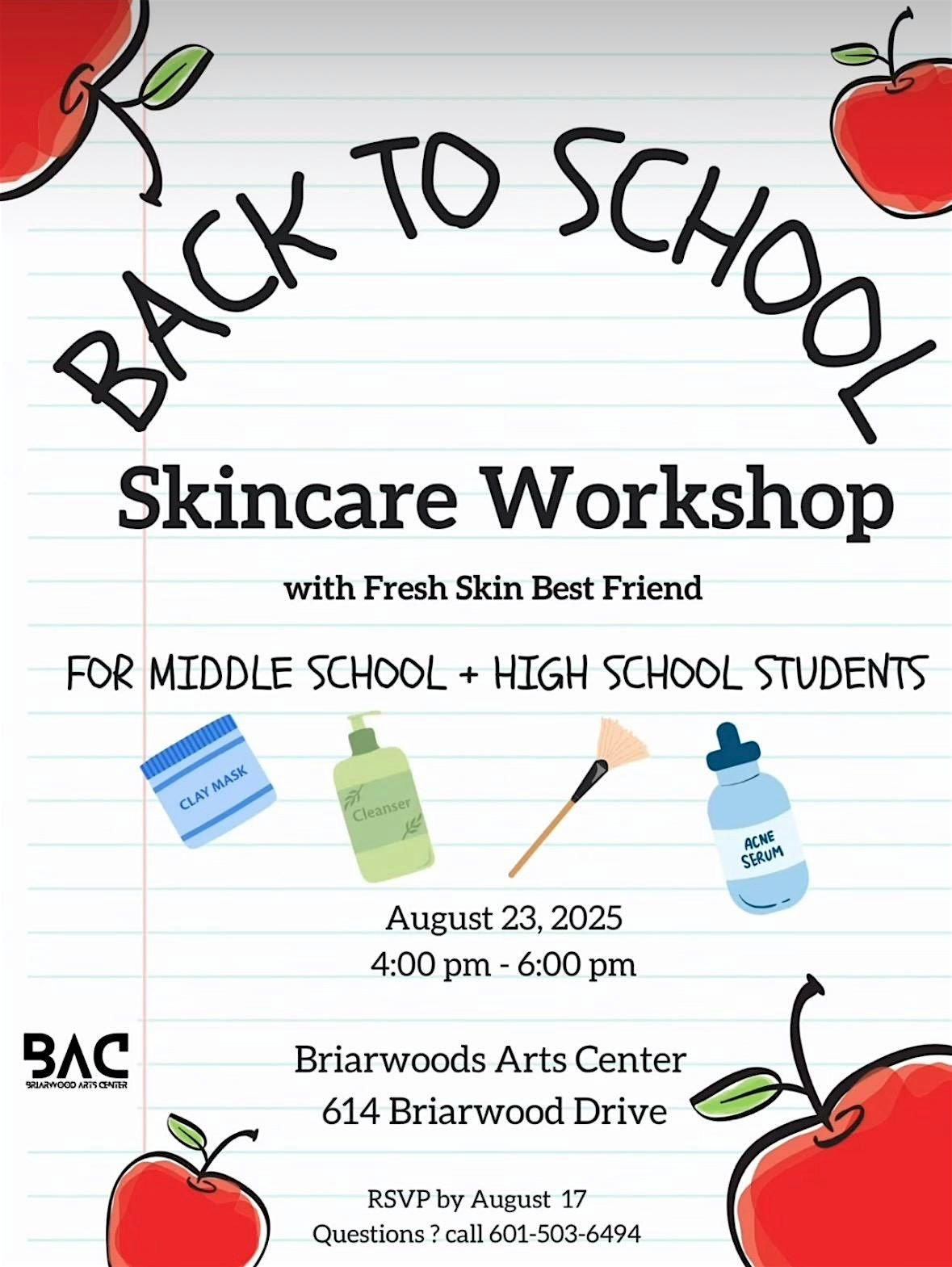 Youth Skin Care Class