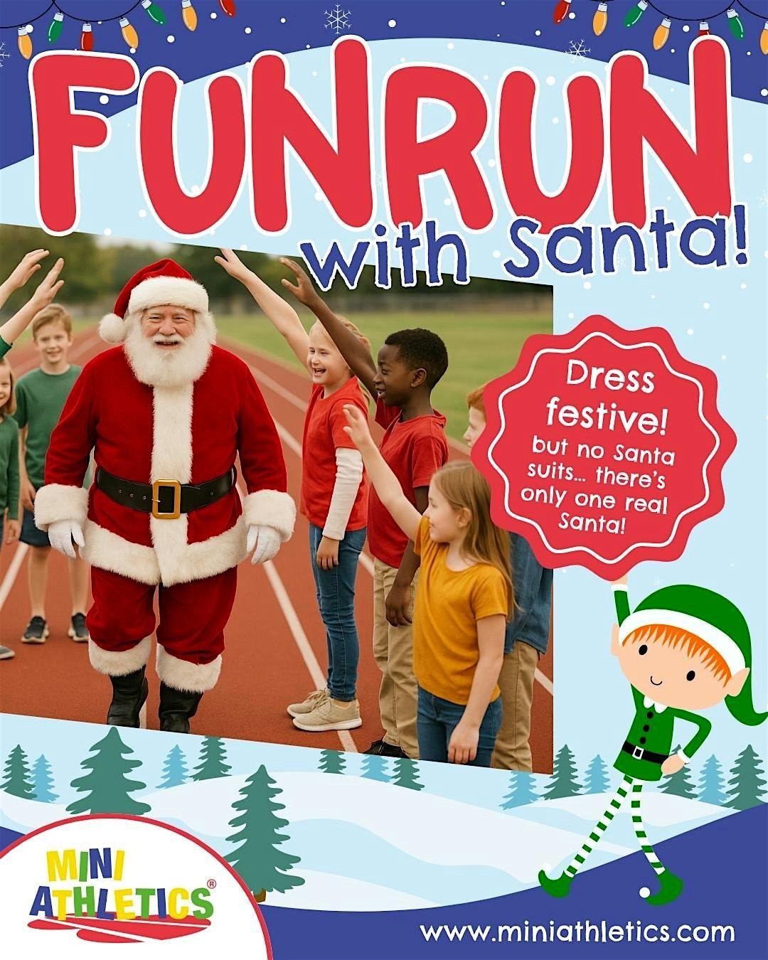 Mini Athletics Birmingham - FUNRUN WITH SANTA