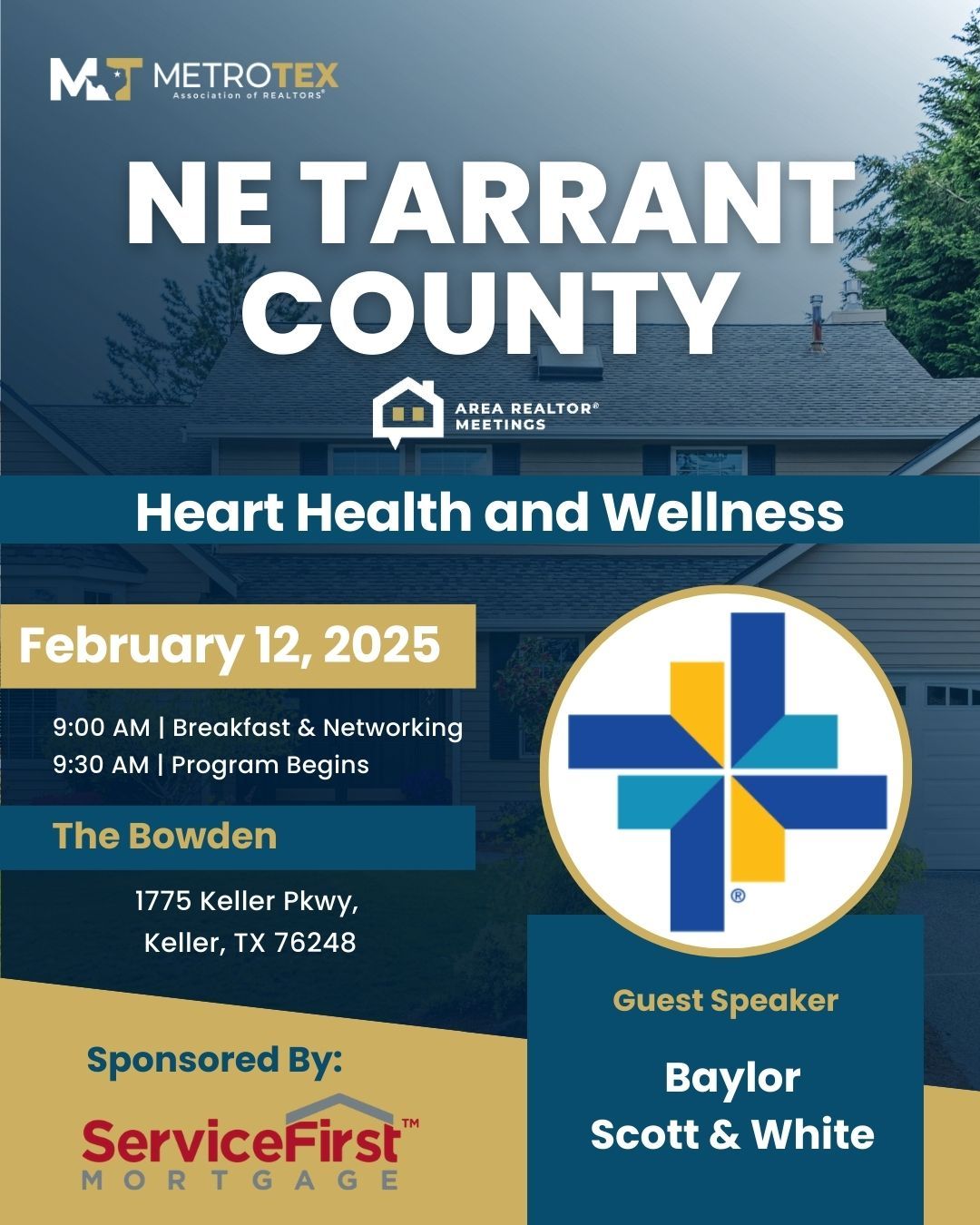 MetroTex MLS Realtor February Meeting - How's Your Heart Health?!