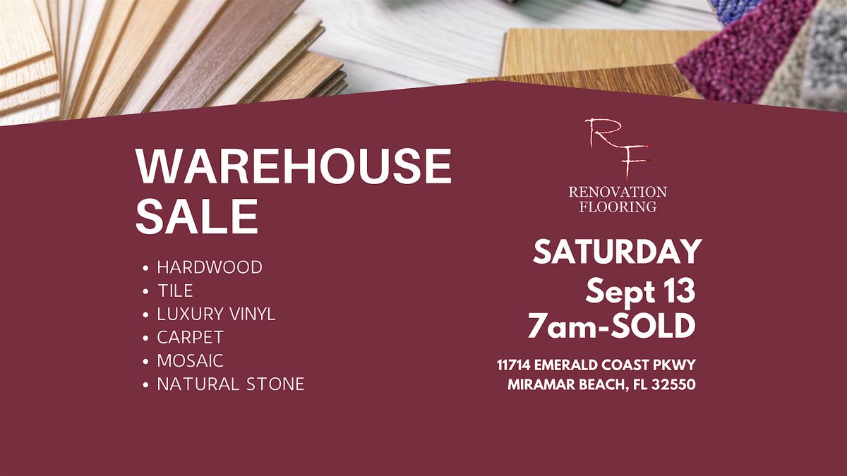 Renovation Flooring Warehouse Sale