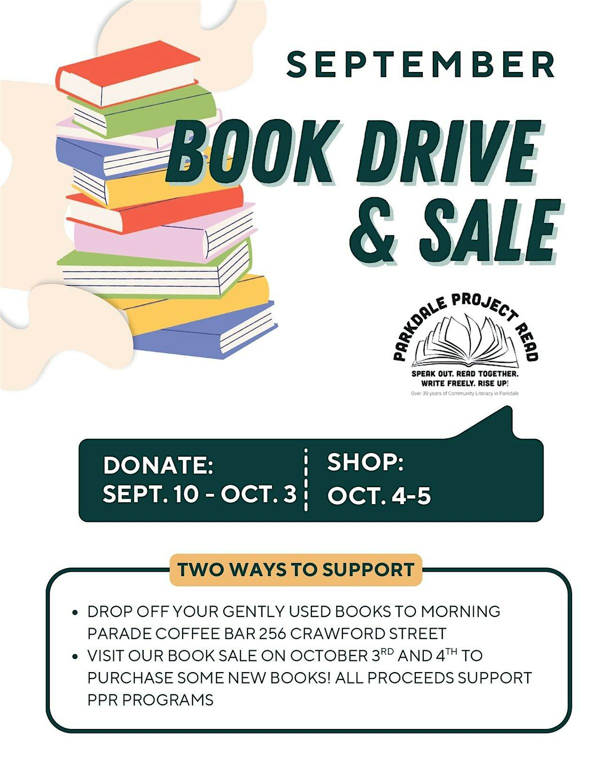 Book Drive & Sale