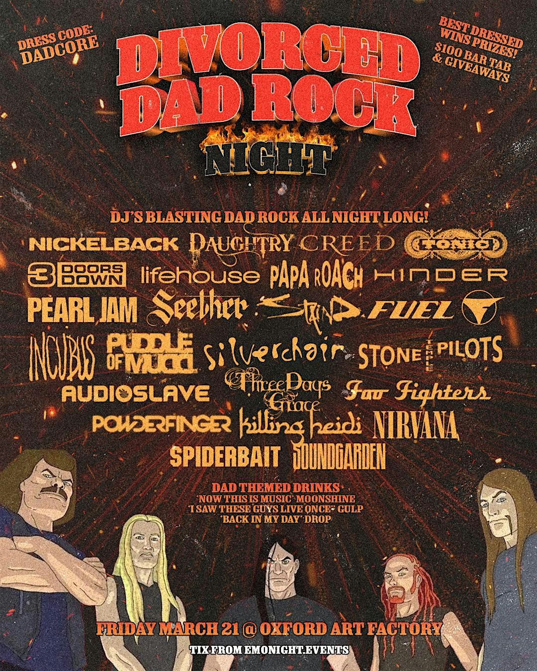 SYDNEY DIVORCED DAD ROCK NIGHT 4