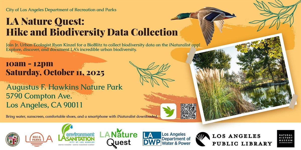 LA Nature Quest: Hike and Biodiversity Data Collection