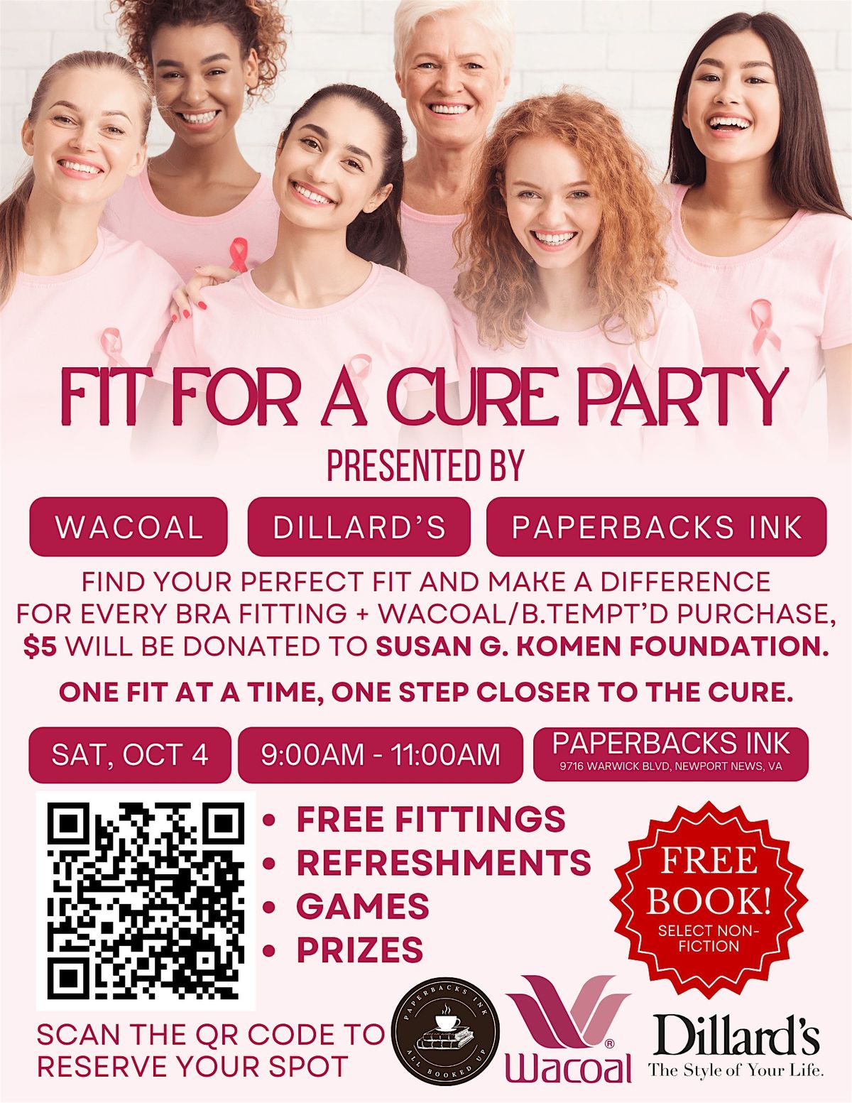 Fit For A Cure Party