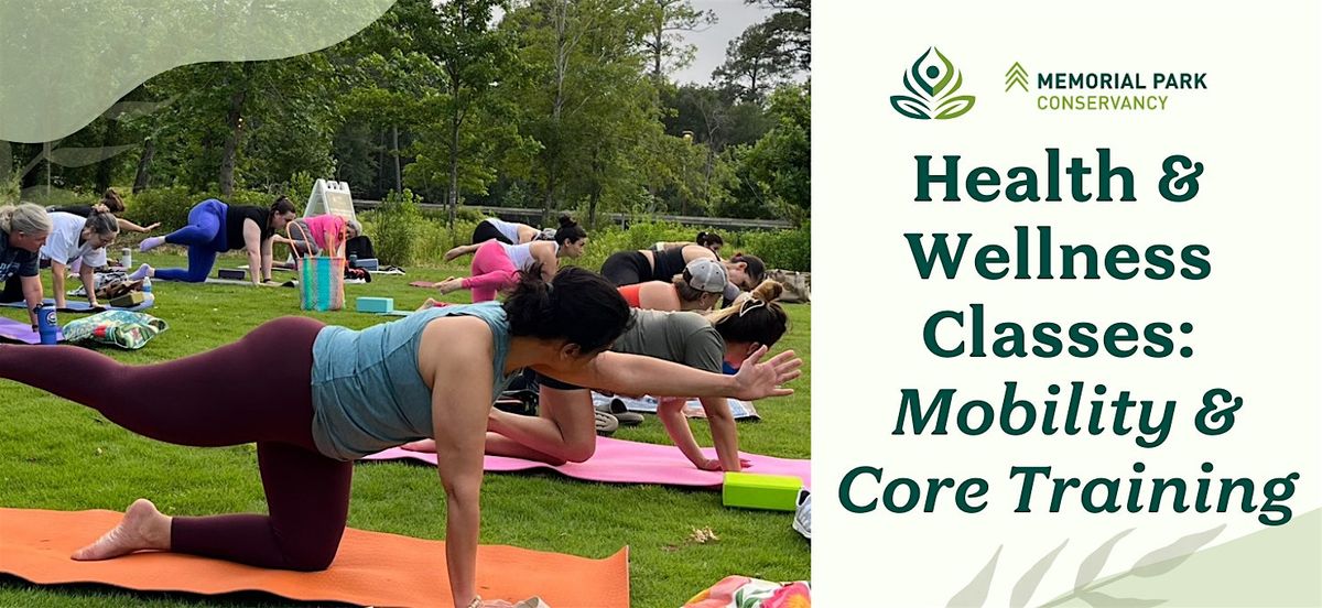 Fall Health & Wellness Classes: Mobility & Core Training