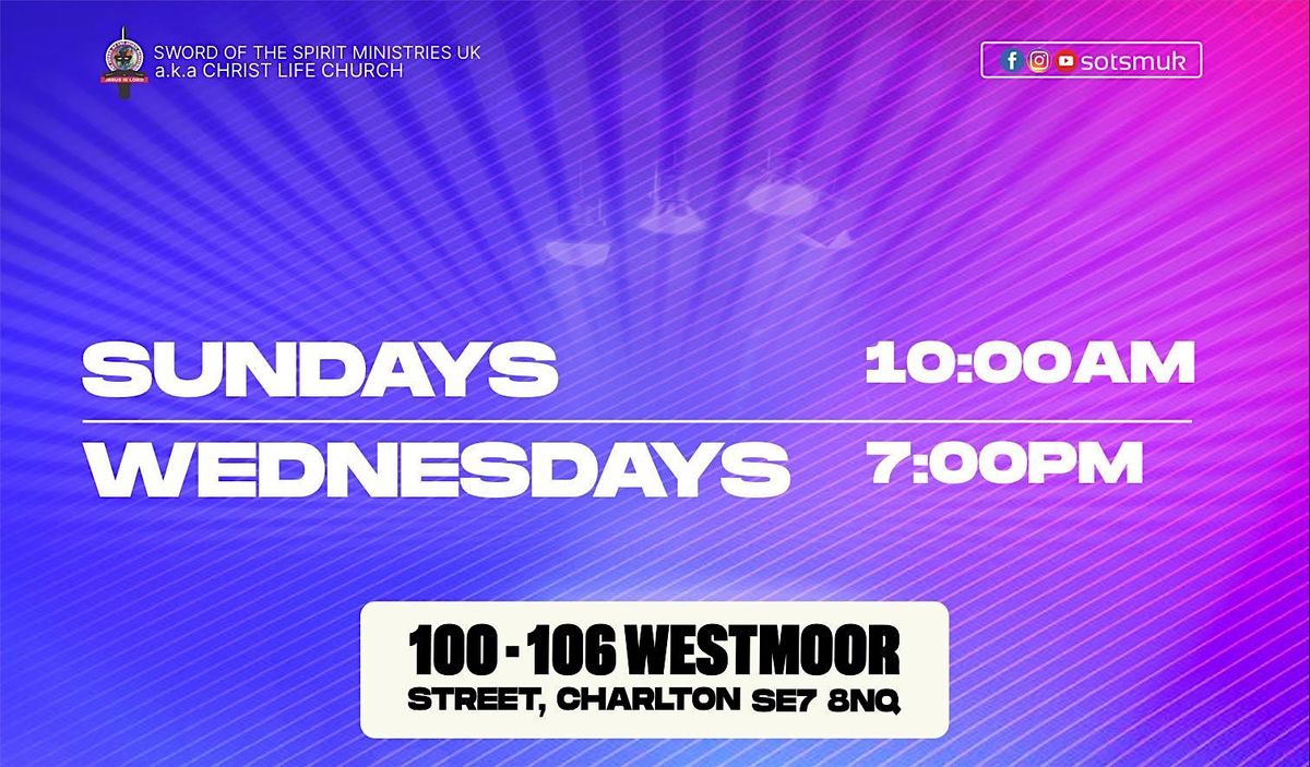 CHURCH CELEBRATION SERVICE - ONSITE AND ONLINE