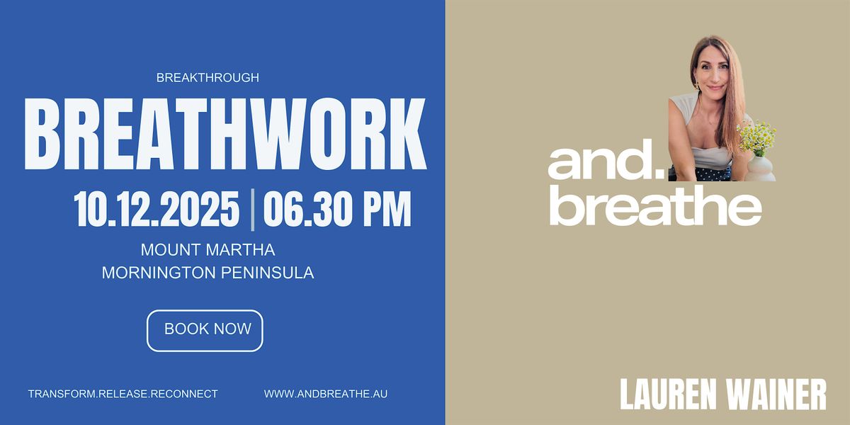 Breakthrough Breathwork in Mornington Peninsula 10.12.25