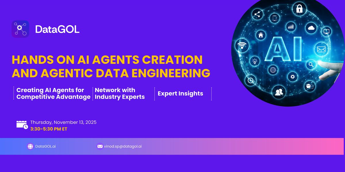 Hands on AI Agents Creation and Agentic Data Engineering