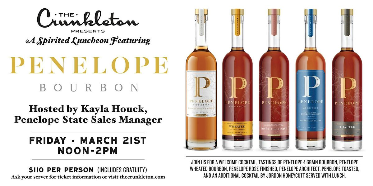 A Spirited Luncheon Featuring Penelope Bourbon