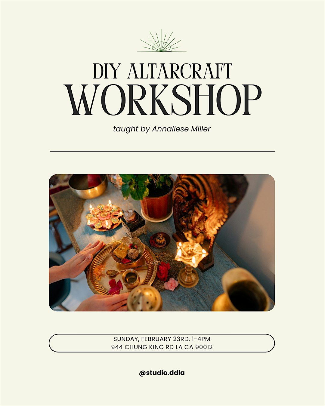 DIY Altarcraft Workshop