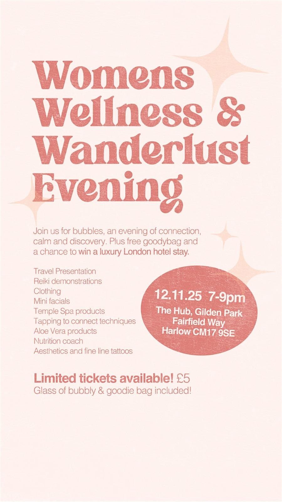 Women's Wellness & Wanderlust Evening