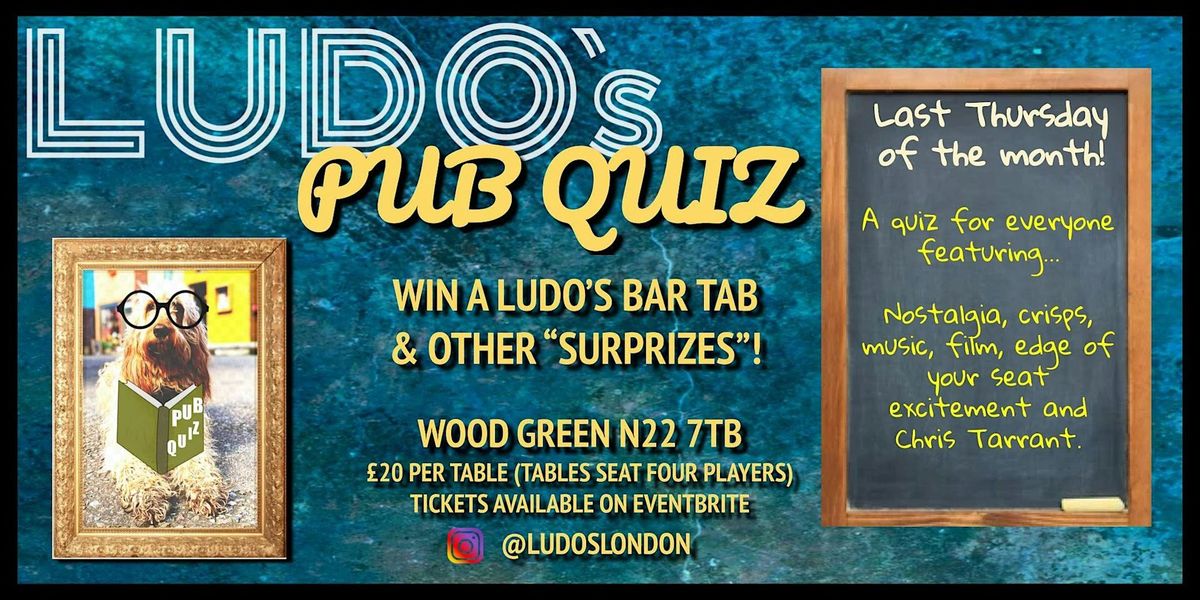 Ludo's Pub Quiz: Autumn 2024