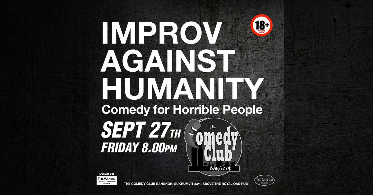 IMPROV AGAINST HUMANITY - Live Improv Comedy!