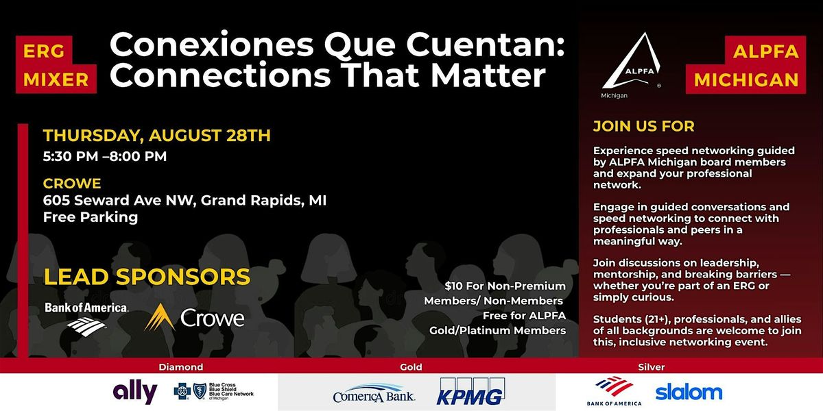 Conexiones Que Cuentan | Connections That Matter \u2013 ERG Mixer