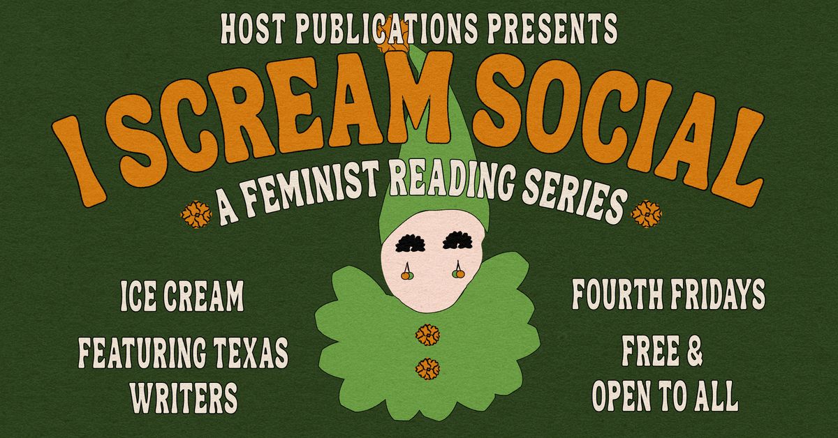 I Scream Social: featuring Jenny Tinghui Zhang, Kyle Okeke, & Jose Flores