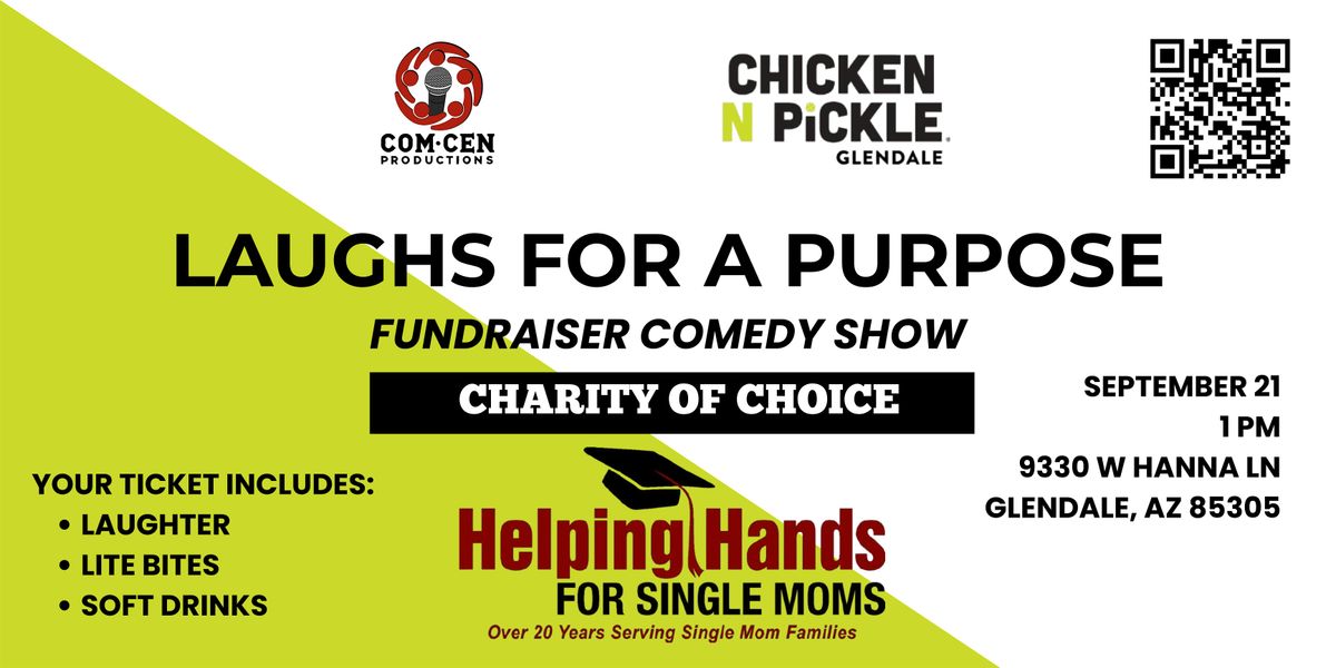 Laughs for a Purpose Fundraiser Comedy Show
