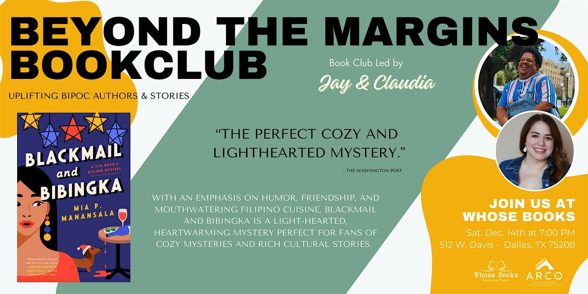 December: Beyond the Margins Book Club