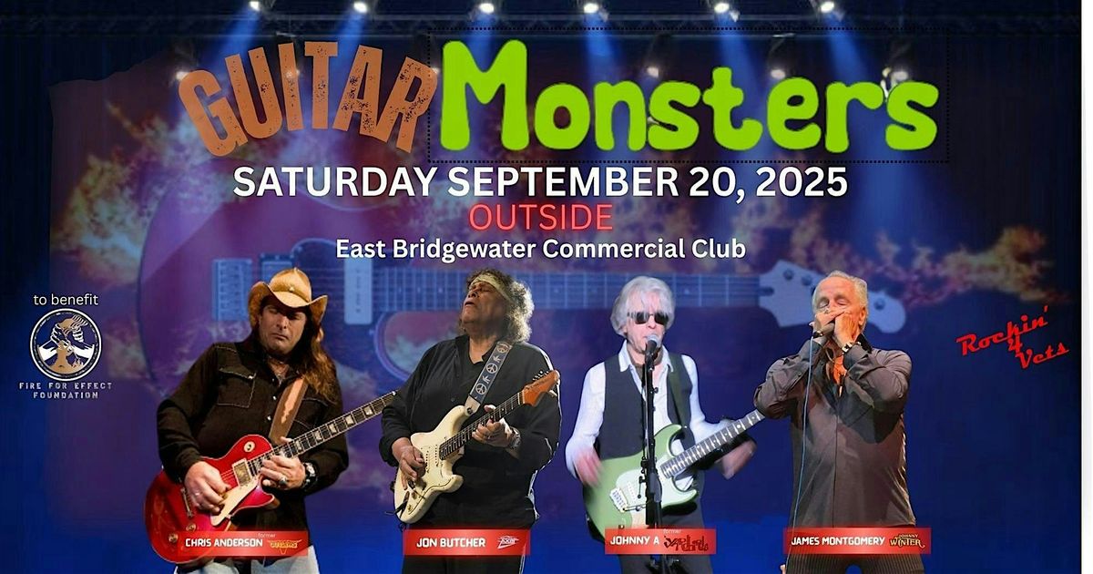 GUITAR MONSTERS - Jon Butcher, Johnny A, Chris Anderson,  James Montgomery